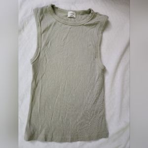 COPY - Wilfred ADVENTURE TANK | Aritzia | 2XS	SAGE MIST